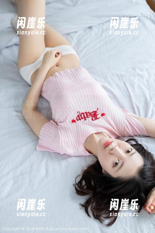IMiss爱蜜社 - 当小狐狸Sica的网袜遇上原图，整个画风都变成了“窝里有只萌小狐狸Sica”！
