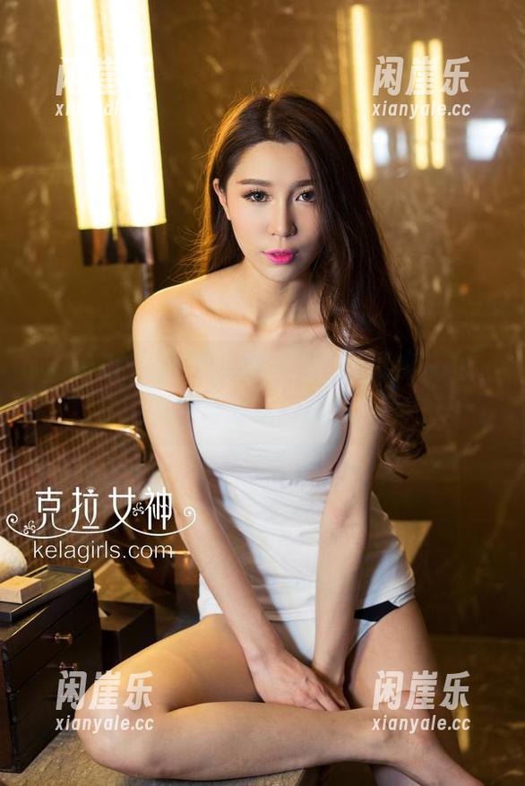 KelaGirls克拉女神 - 敏珺的短裤美图，随意又自信的我，想加入吗？