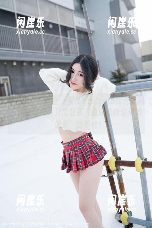 MiStar魅妍社 - 果儿Victoria的连衣裙，高清展现，只需分享，我就能给你满满‘像素’的热情！