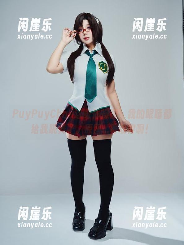 PuyPuyChan这身体操服，我的眼睛都给我跳舞了。原图...真敢穿啊！
