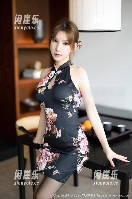 YouMi尤蜜荟 - 福利来袭，油亮的Carol周妍希图集让我有点小脸红