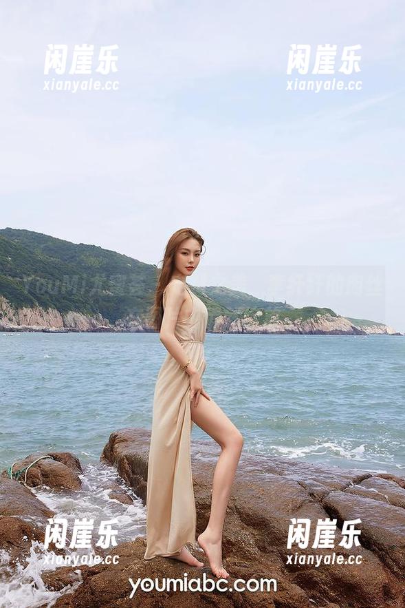 YouMi尤蜜荟 - 定制之美，李纤纤的肉丝在图片中悄然绽放