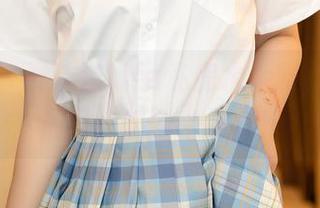 尤蜜荟 – 夏沫沫tifa私房水手服，原图里海风一吹就来劲儿！