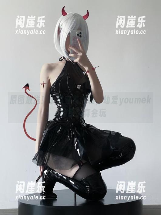 原图放送！小琪穿着豹装，幼爱youmeko的镜头真会玩