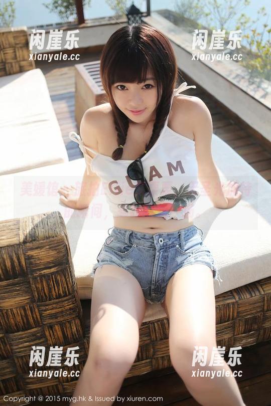 美媛馆 - 旅拍Ellie艾栗栗，无圣光加持的瞬间，惹我嘴角一扬。